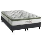 Cama Box Casal Bipartida com Colchão Herval Monte Carlo Molas Ensacadas 138x188x73cm MS