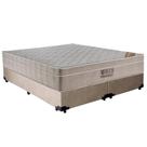 Cama Box Casal Bipartido Sintético + Colchão Ortobom Airtech Molas Ensacadas 65x138x188 Bege Cama Box Casal Bipartido Sintético + Colchão Ortobom Airtech Molas Ensacadas 65x138x188 Bege