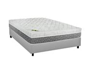 Cama Box Casal Blindada + Colchão D33 Aspen Luckspuma 138x188x52