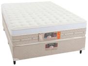 Cama Box Casal (Box + Colchão) Castor de Mola