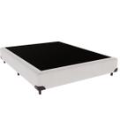 Cama Box Casal Branco Outlet dos Sonhos 37x138x188