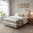 Cama Box Casal Castor Silver Star Air Double Face Pocket 138x188x61 + Box Castor