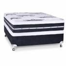 Cama Box Casal Castor Silver Star Air Double Face Tecnopedic 138x198x61 + Box Castor Cama Box Casal Castor Silver Star Air Double Face Tecnopedic 138x198x61 + Box Castor