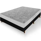 Cama Box Casal Colchão Andes Espuma D20 138x188x49cm