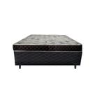 Cama Box Casal Colchão Anny Espuma D23 Acolchões + Box Poliéster 56x138x188