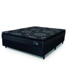 Cama Box Casal Colchão Com Molas Ensacadas City Pillow Top 138x188x61cm Preto Hellen Cama Box Casal Colchão Com Molas Ensacadas City Pillow Top 138x188x61cm Preto Hellen