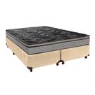 Cama Box Casal + Colchão Conforto Paropas