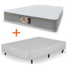 Cama Box Casal + Colchão Dabe Special Coleção CASAL ANTIGO - Molas Ensacadas - 128x188