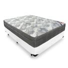 Cama Box Casal + Colchão De Molas Ensacadas - Ortobom - ISO SuperPocket 138x188x60cm