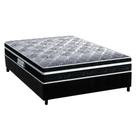 Cama Box Casal: Colchão Espuma D33 Probel /EP Advanced Tech1500 Plus + Base CRC Suede Black(138x188) Cama Box Casal: Colchão Espuma D33 Probel /EP Advanced Tech1500 Plus + Base CRC Suede Black(138x188)