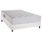 Cama Box Casal: Colchão Espuma D45 Herval New Top + Base CRC Corano White (138x188) Cama Box Casal: Colchão Espuma D45 Herval New Top + Base CRC Corano White (138x188)