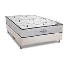 Cama Box Casal: Colchão Espuma Ortobom D45 High Foam + Base CRC Courano White(138x188) Cama Box Casal: Colchão Espuma Ortobom D45 High Foam + Base CRC Courano White(138x188)