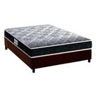 Cama Box Casal: Colchão Espuma Probel D33/EP Advanced Tech1500 + Base CRC Suede Brown(138x188) Cama Box Casal: Colchão Espuma Probel D33/EP Advanced Tech1500 + Base CRC Suede Brown(138x188)