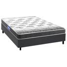 Cama Box Casal: Colchão Espuma Probel Guarda Costas Resistente + Base CRC Courano Gray(138x188) Cama Box Casal: Colchão Espuma Probel Guarda Costas Resistente + Base CRC Courano Gray(138x188)