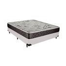 Cama Box Casal Colchão Gold Espuma D33 Acolchões + Box Sintético 54x138x188