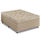 Cama Box Casal + Colchão Molas Ensacadas Don Cielo Viscogel Europillow 138x188x72cm