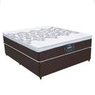 Cama Box Casal + Colchão Molas Ensacadas New York 138x188x26cm