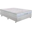 Cama Box Casal: Colchão Molas Ensacadas Orthoflex MasterPocket Starflex Dream New + Base CRC Courano White(138x188)