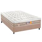 Cama Box Casal: Colchão Molas MasterPocket Ensacadas Castor Silver Star Air + Base CRC Suede Clean (138x188) Cama Box Casal: Colchão Molas MasterPocket Ensacadas Castor Silver Star Air + Base CRC Suede Clean (138x188)