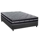 Cama Box Casal: Colchão Molas MasterPocket Ensacadas D Angelis Anjos Black Graphite + Base CRC Suede Gray (138x188) Cama Box Casal: Colchão Molas MasterPocket Ensacadas D Angelis Anjos Black Graphite + Base CRC Suede Gray (138x188)