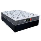 Cama Box Casal + Colchão Ortopédico Resistente Pró D28 Colchões 138x188x60 Preto Cama Box Casal + Colchão Ortopédico Resistente Pró D28 Colchões 138x188x60 Preto