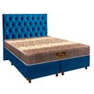 Cama Box Casal + Colchão Ortophedic Sankonfort + Cabeceira