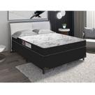 Cama Box Casal + Colchão Portobel Egito Ortopédico D28 59x138x188