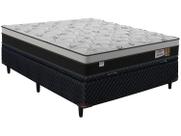 Cama Box Casal com Baú (Box + Colchão) Plumatex