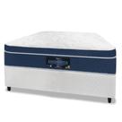 Cama Box Casal com Colchão Dabe Andromeda MACIO - Linha Constellation CASAL PADRÃO - Molas Ensacadas - 138x188