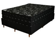 Cama Box Casal Conjugada Molas Ensacadas, Espuma D45, Viscoelástico - 1,88x1,38m