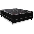 Cama Box Casal Conjugada Ortopédico Preta premium