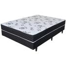 Cama Box Casal Conjugado Espuma Ortopédica Selado 138x188 Cor Preto