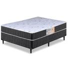 Cama Box Casal Conjugado Granada Umaflex Preto/branco Flor Cama Box Casal Conjugado Granada Umaflex Preto/branco Flor