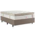 Cama Box Casal Herval Channel Bambu, 72x138x188 cm, Molas Ensacadas