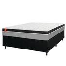 Cama Box Casal Molas Ensacadas Real 138x188x65cm