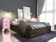 Cama Box Casal Mônaco Tcil Cacau