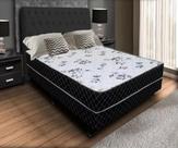 Cama Box Casal Ortopédico Conjugada + 2 Travesseiros