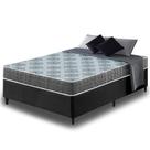 Cama Box Casal Preto Colchão Espuma D23 Zidi Washington 138x188x51cm Cama Box Casal Preto Colchão Espuma D23 Zidi Washington 138x188x51cm