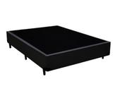 Cama Box Casal Preto Sintetico Premium 40x138x188 - FA Elegante Cama Box Casal Preto Sintetico Premium 40x138x188 - FA Elegante