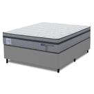 Cama Box Casal Probel Molas Ensacadas Euro In 138x188x68cm Guarda Costas Stone Branco/cinza Cama Box Casal Probel Molas Ensacadas Euro In 138x188x68cm Guarda Costas Stone Branco/cinza