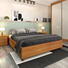 Cama Box Casal Queen Mônaco Tcil Cor:Cinamomo Cama Box Casal Queen Mônaco Tcil Cor:Cinamomo