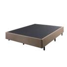 Cama Box Casal Reforçado Linho 138x188x38 Cm