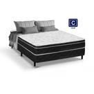 Cama Box casal SEMI Ortopédica conjugada 49x138x188 Tampo Branco