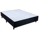 Cama Box Casal Simples Mega Colchões Black - 128x188
