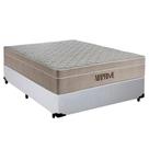 Cama Box Casal Sintético Cremil + Colchão Molas Ensacadas Airprime 138cm Branco - Suporta Até 120kg Por Pessoa Cama Box Casal Sintético Cremil + Colchão Molas Ensacadas Airprime 138cm Branco - Suporta Até 120kg Por Pessoa