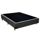 Cama Box Casal Sintético Sereneprime Cinza 138x188x40 Cama Box Casal Sintético Sereneprime Cinza 138x188x40