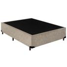 Cama Box Casal Starflex Suede Bege 138x188x42