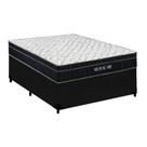 Cama Box Casal Suede + Colchão Molas Ensacadas Royal Sleep Royal Air 138cm - Suporta Até 150 Kg Por Pessoa Cama Box Casal Suede + Colchão Molas Ensacadas Royal Sleep Royal Air 138cm - Suporta Até 150 Kg Por Pessoa