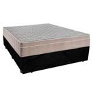 Cama Box Casal Suede + Colchão Serene Molas Ensacadas 138x188x65 Preto Cama Box Casal Suede + Colchão Serene Molas Ensacadas 138x188x65 Preto