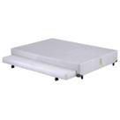 Cama Box CASAL Universal Cosmopolita Bicama Branco - 128x188